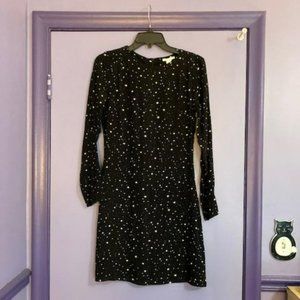 H & M Starry Night Dress Sz 4